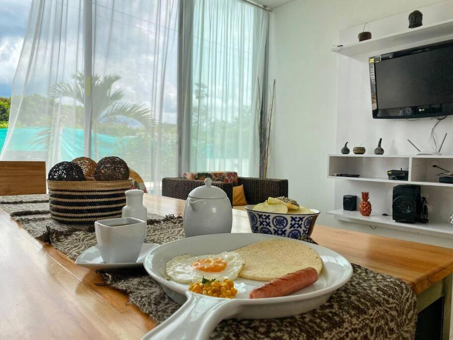 Casa Palma Roja Boutique , Piscina Privada Villa Carmen de Apicalá Eksteriør billede